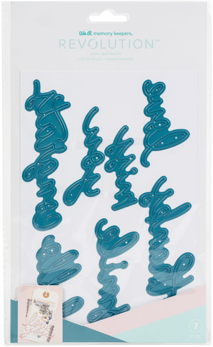 Revolution Dies-Script Words