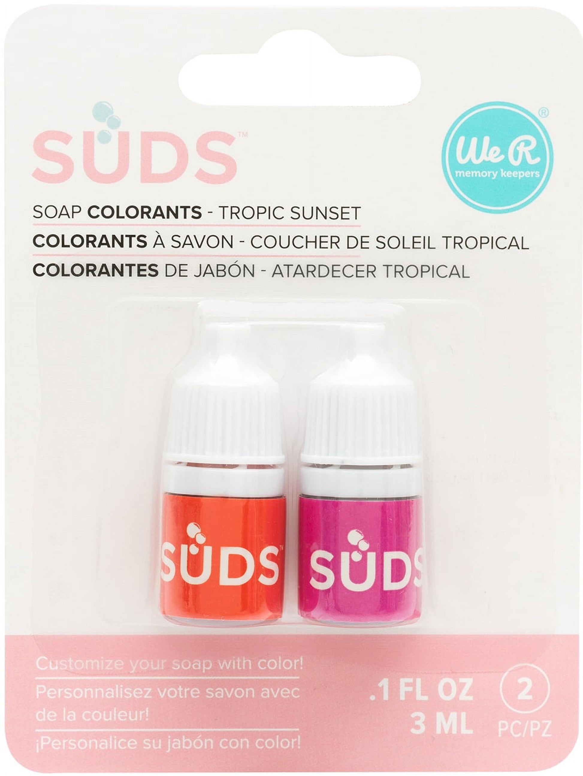 Suds Colorant 2/Pkg-Tropical Sunset