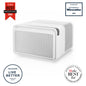 6,000 BTU Window Air Conditioner - Quiet & Smart, Cools up to 250 Sq. Ft. - #1 Easy Install No Assembly, App/Wi-Fi, Voice-Enabled, Remote Control, 2X Insulation, White