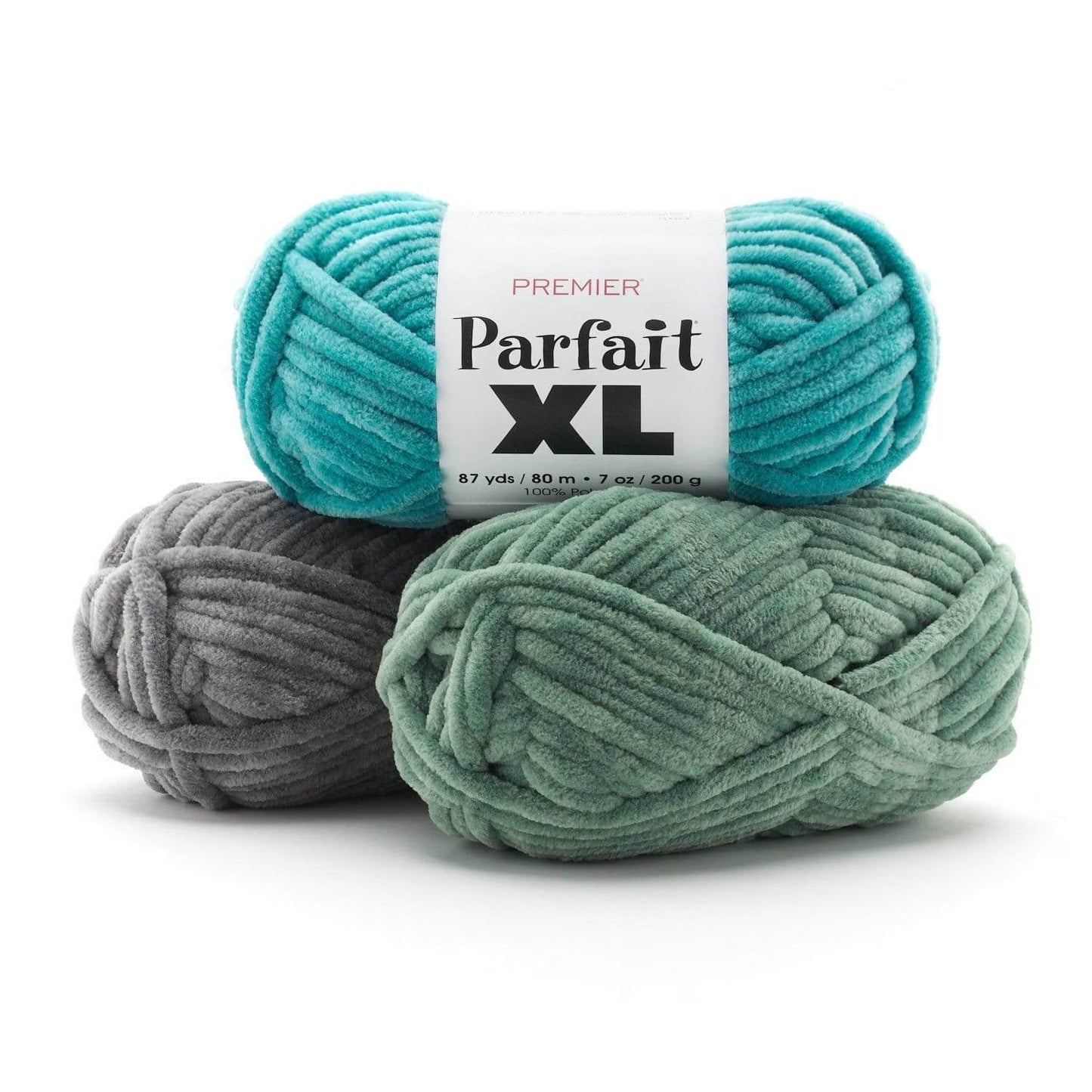 Premier Yarns Parfait® XL #7 Super Chunky Jumbo Chenille Yarn, Light Brown, 7Oz 87Yds