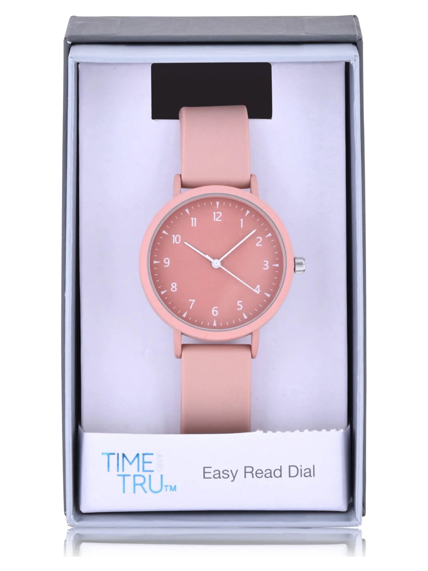 Adult Unisex Analog Watch in Pink and Silicone Band (42000WML)