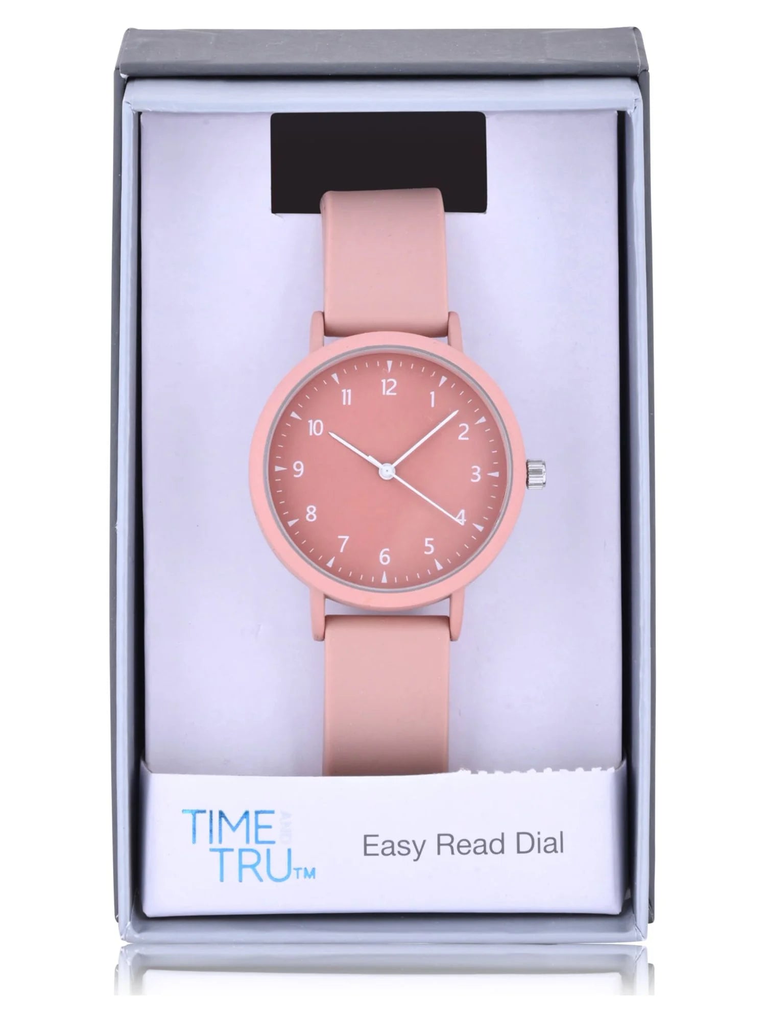 Adult Unisex Analog Watch in Pink and Silicone Band (42000WML)