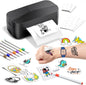 Phomemo TK32 Temporary Tattoo Maker Kit - Easy DIY Custom Tattoo Stickers in a Minute | Complete Set with 8 Markers & 50 Papers | Perfect Party Gift for Kids & Adults to Create Fun