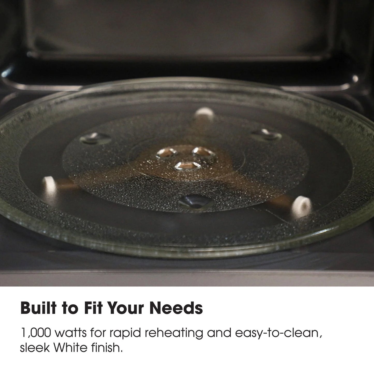 1.1 CF Countertop Microwave Oven in White , ZSMC1161KW