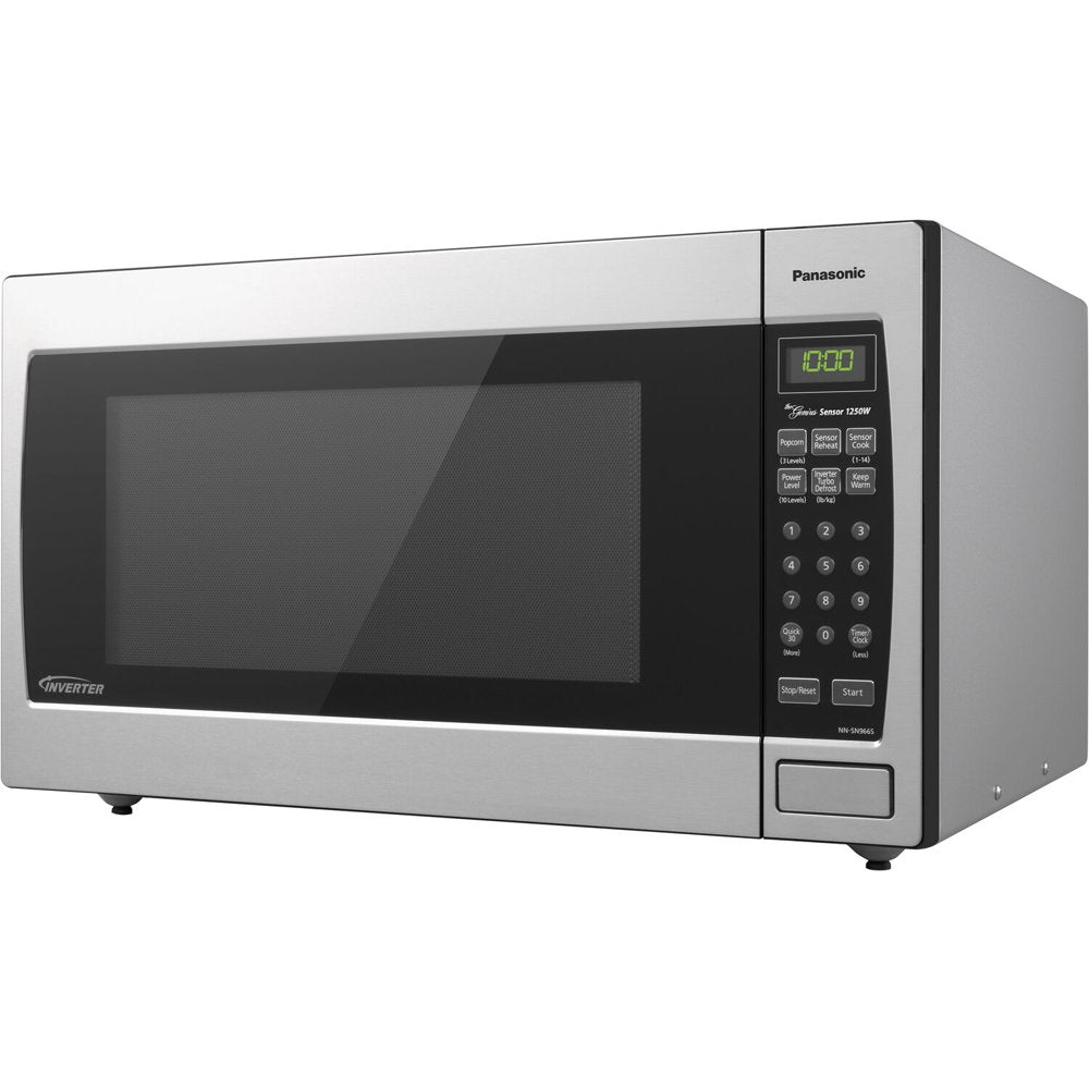 Genius Sensor 2.2 Cu. Ft. 1250W Countertop/Built-In Microwave Oven in Stainless Steel