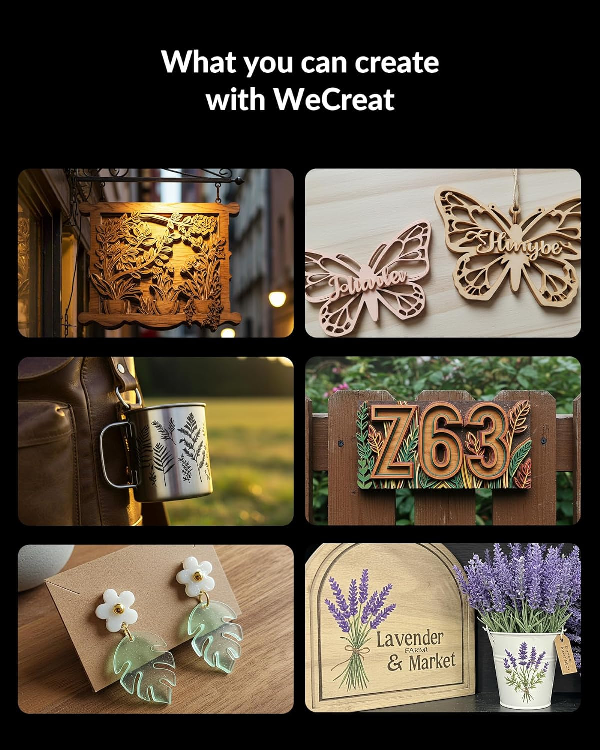 Vision 40W Laser Cutter and Engraver Machine, with Auto-Lifting, HD Camera, 4-In-1 Rotary, 600Mm/S Speed, Diode Laser Engraver for Tumblers Wood Metal Acrylic Small Business - Rotary Bundle