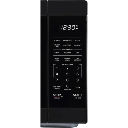 1.1-Cu. Ft. Countertop Microwave Oven in Black