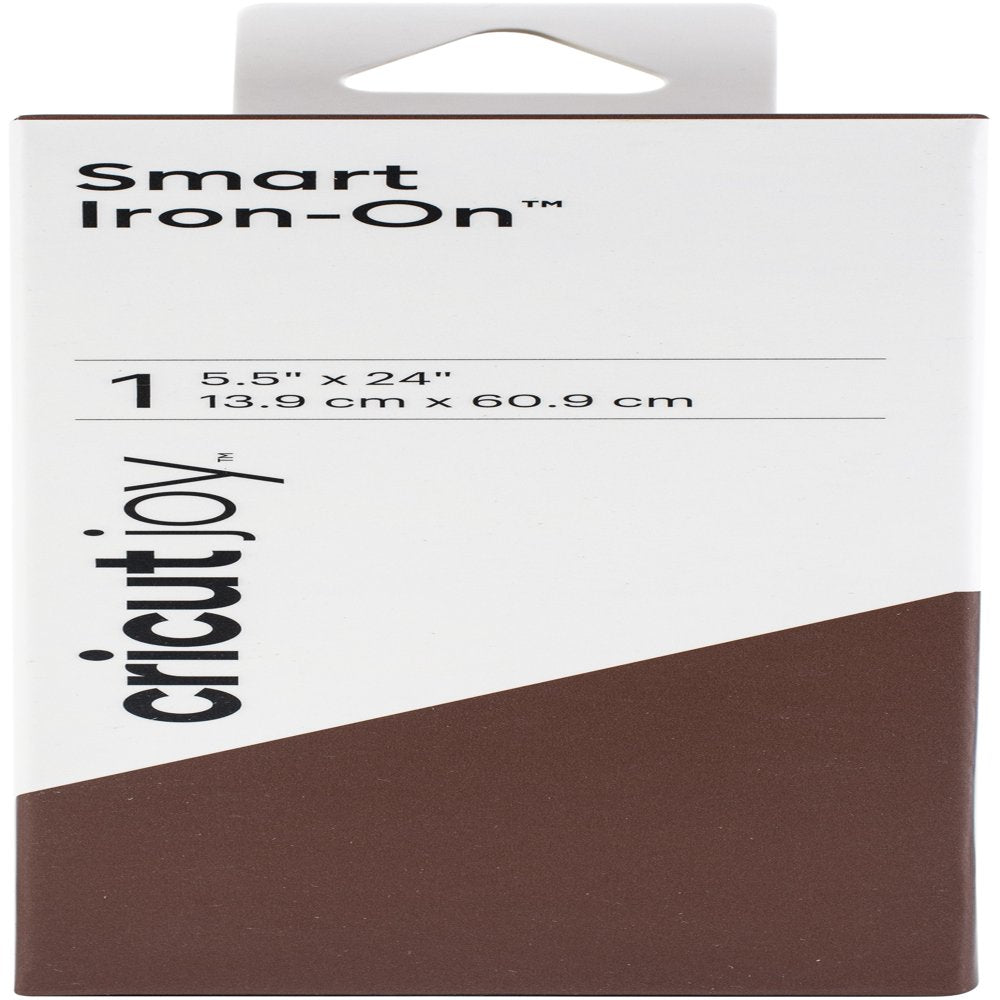 Joy Smart Iron-On Vinyl, Brown, 5.5" X 24"