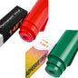 Red & Green Permanent Vinyl -12" X 14 FT Glossy Red & Glossy Forest Green Permanent Adhesive Vinyl Roll