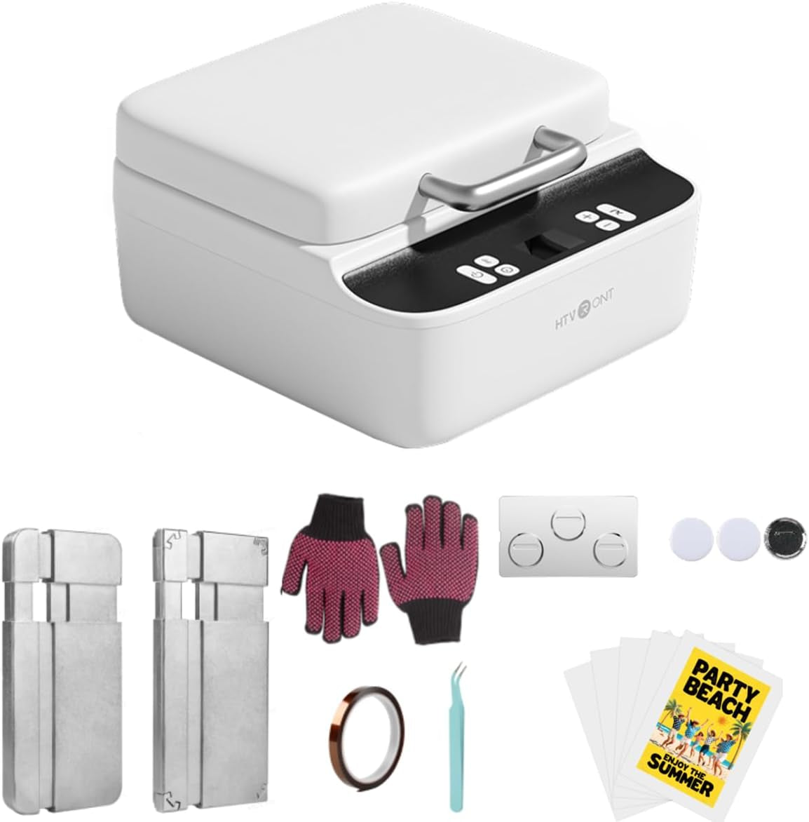 Phone Cases Heat Press - 3D Vacuum Heat Press with Is Software, Auto Temperature Control. Includes 2 Adjustable Phone Fixture(Compatible with Iphone & Android)