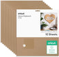 Cricut® Heavy Chipboard - 10 2Mm Sheets (11 in X 11 In) - Durable, Versatile Material for DIY Crafts - Compatible with Cricut Maker®