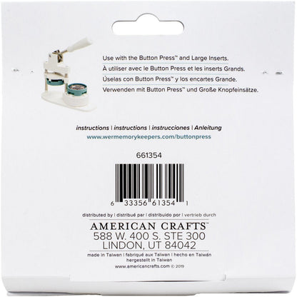 Button Press Rosette Kit-Makes 2