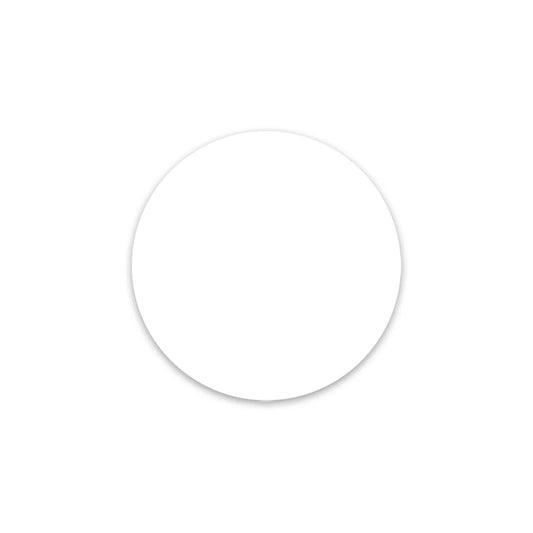 3.75" round Sublimation Hardboard Coaster with Cork Back