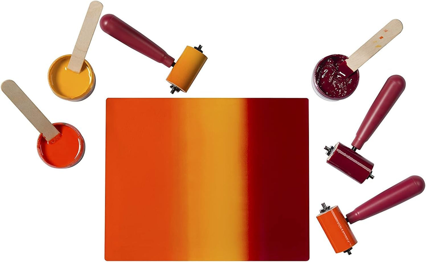 Gel Printing Plates, 5" X 7", for Block Monoprinting