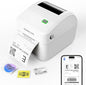 Rongta Bluetooth Thermal Shipping Label Printer, Wireless 4X6 Label Sticker Printer for Shipping Packages, Support Android, Iphone, Widely Used for Amazon, Ebay, Shopify, Etsy, UPS, White