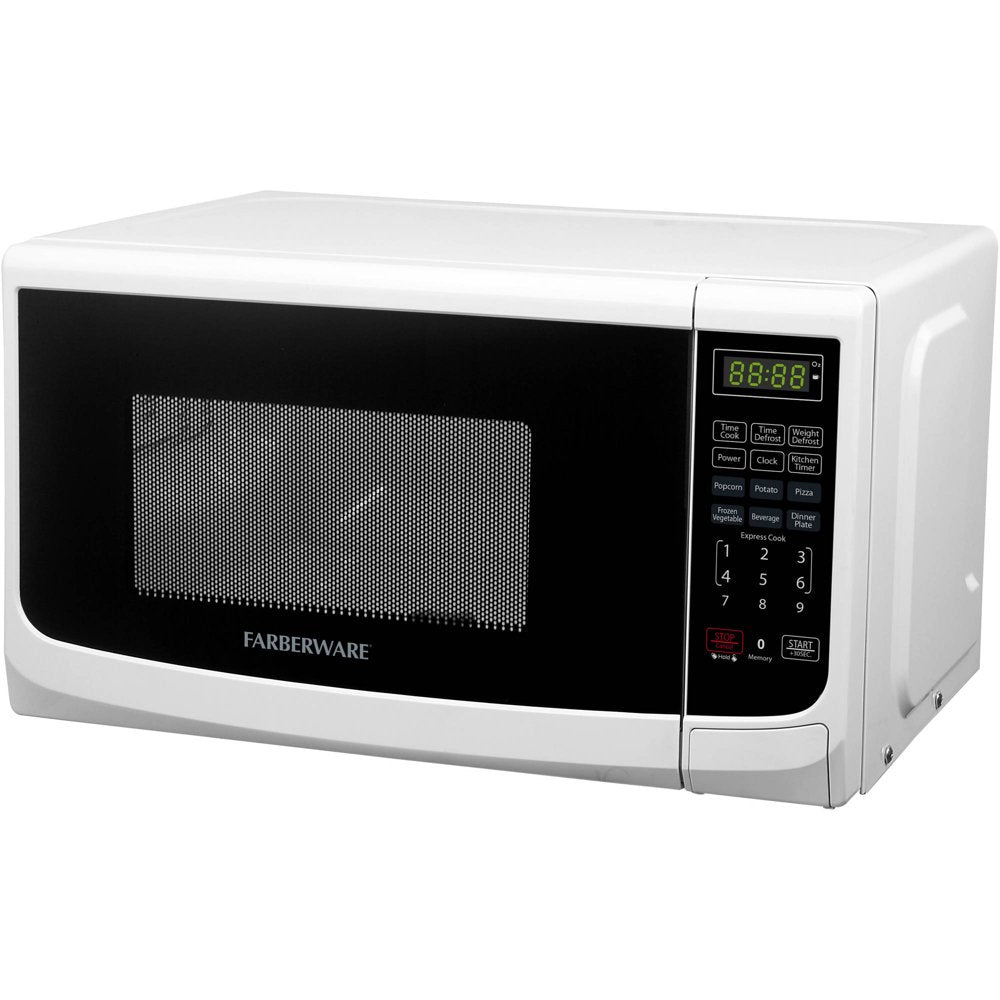 Classic 0.7 Cu. Ft. 700W Microwave Oven, White