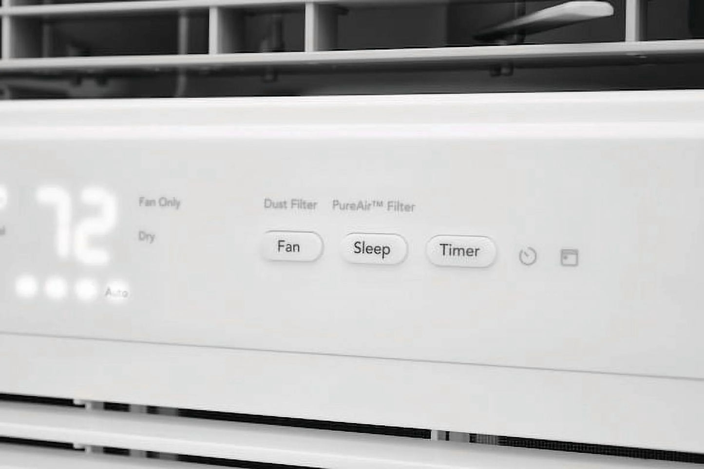 12,000 BTU Window Room Air Conditioner with Wi-Fi up to 550 Sq Ft, White
