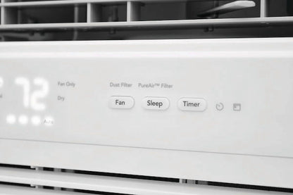 10,000 BTU Window Room Air Conditioner with Wi-Fi up to 450 Sq Ft, White