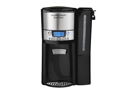 47900 Black Brew Station 12-Cup Dispensing Programmable Coffeemaker with Removable Water Reservoir