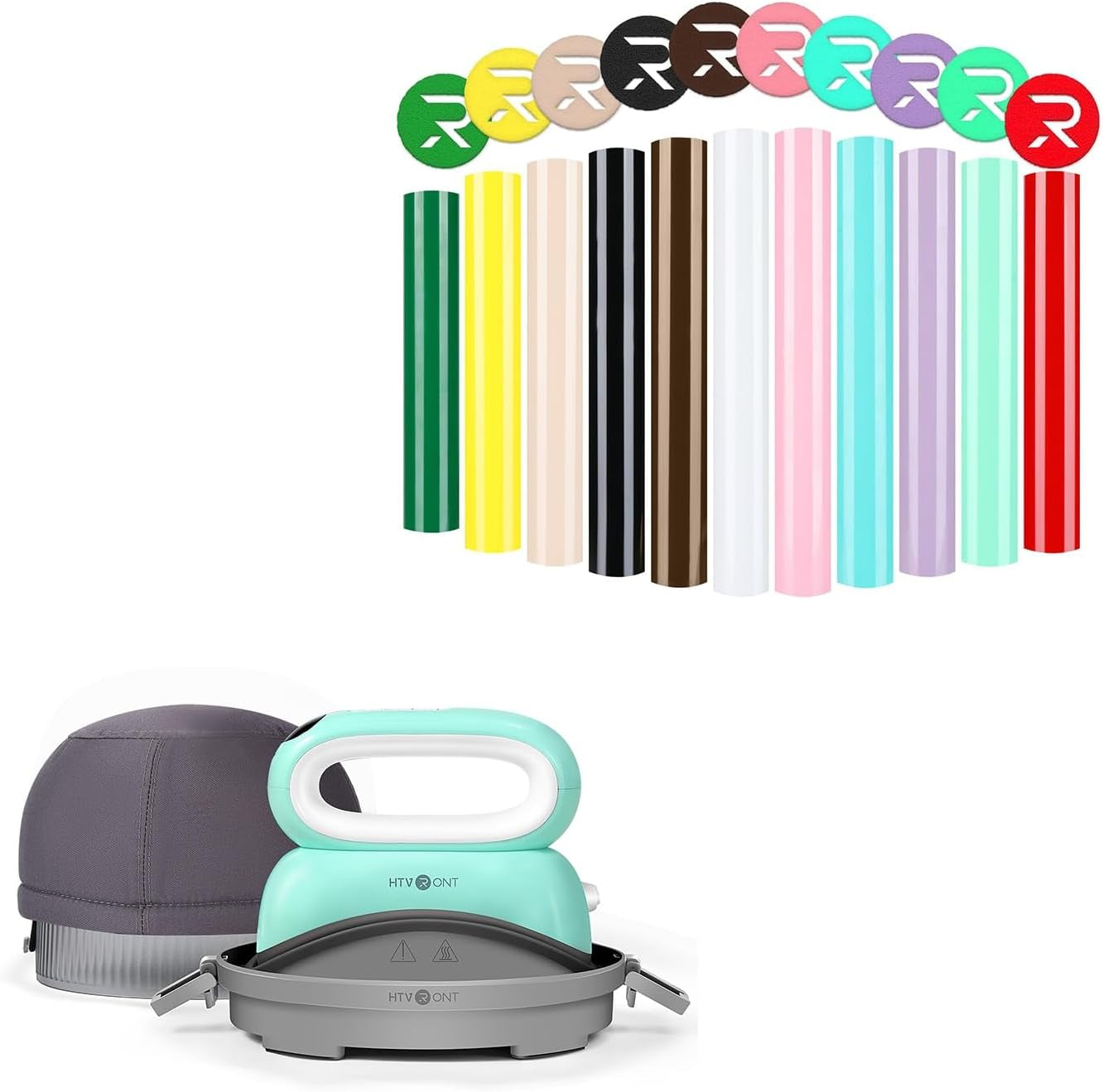 Hat Press Machine &  3D Puff Vinyl Heat Transfer