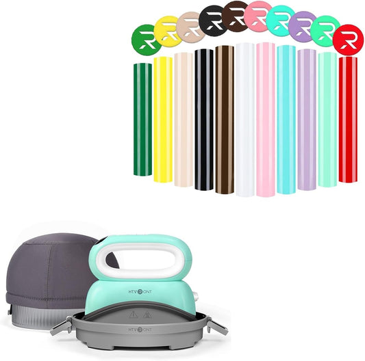 Hat Press Machine &  3D Puff Vinyl Heat Transfer