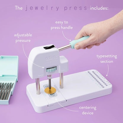 We R Memory Keepers Jewelry Press Bundle Kit All-In-One Tool