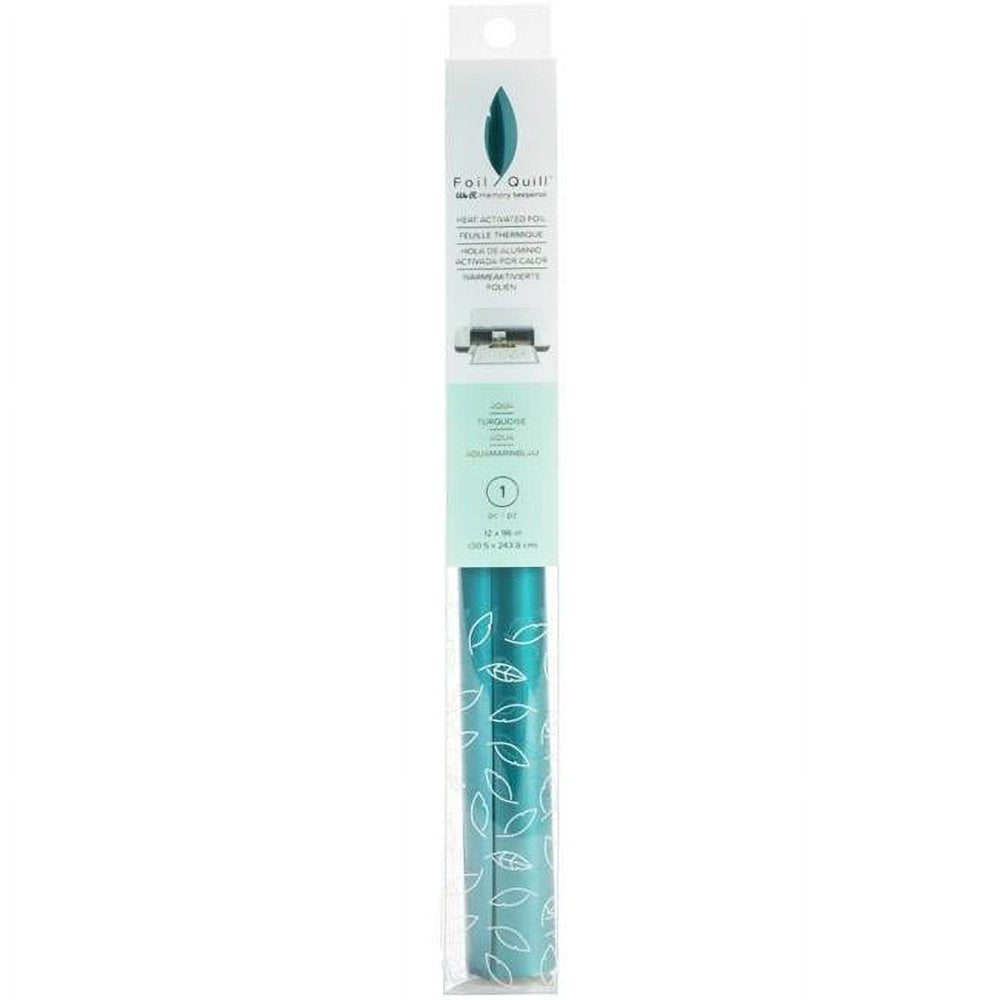 Foil Quill Foil Roll 12"X96"-Aqua