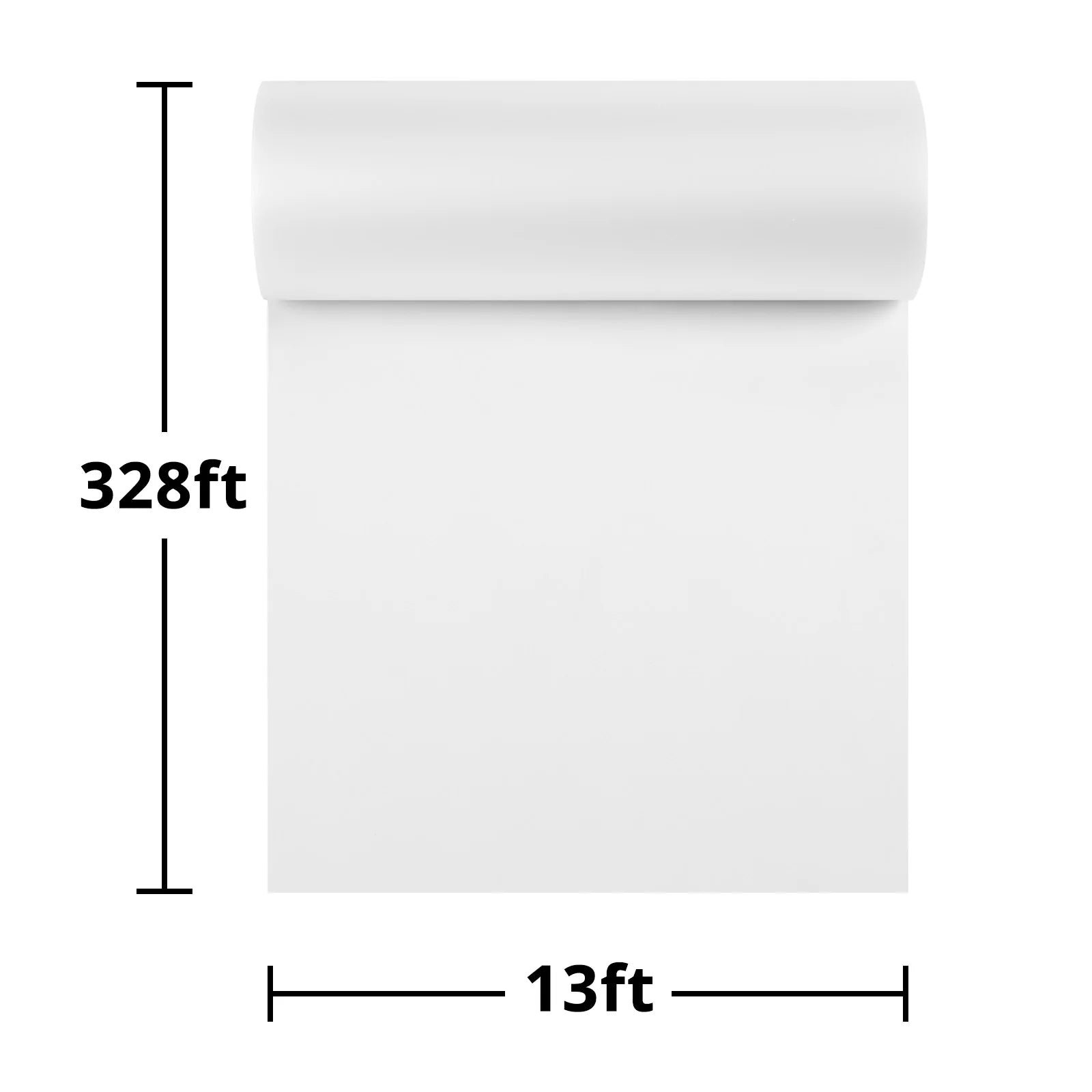 HTVRONT DTF Transfer Film Roll 13 Inch X 328 Ft——Fit for A3 DTF Printer