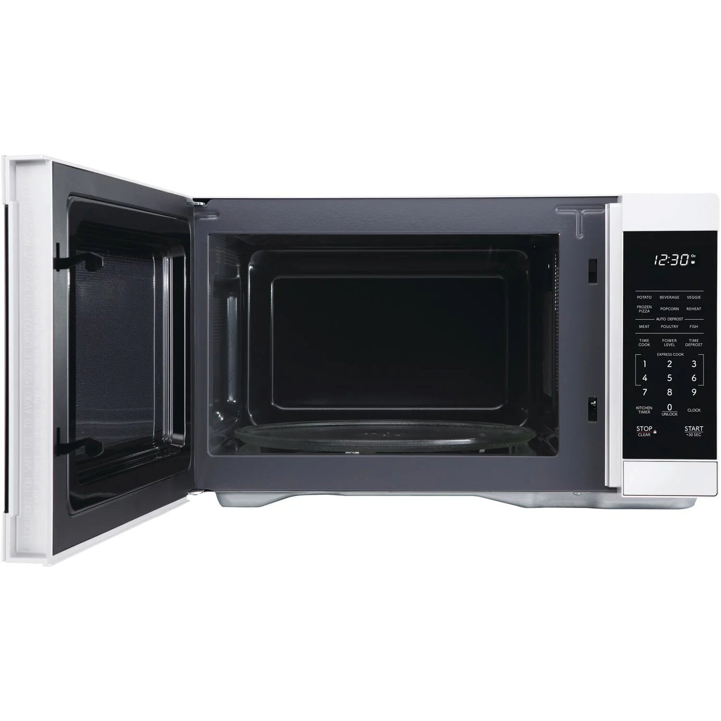 1.1 CF Countertop Microwave Oven in White , ZSMC1161KW