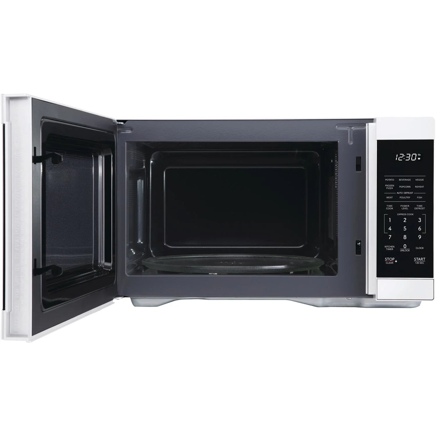 1.1 CF Countertop Microwave Oven in White , ZSMC1161KW