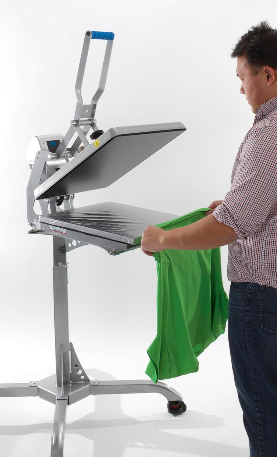 Stahls' Hotronix Heat Press Caddie - Adjustable Stand – Convenient Storage and Mobility for Your Heat Press