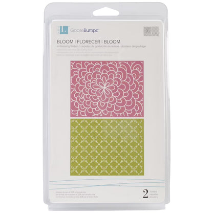 Goosebumpz A2 Embossing Folders 2/Pkg-Bloom