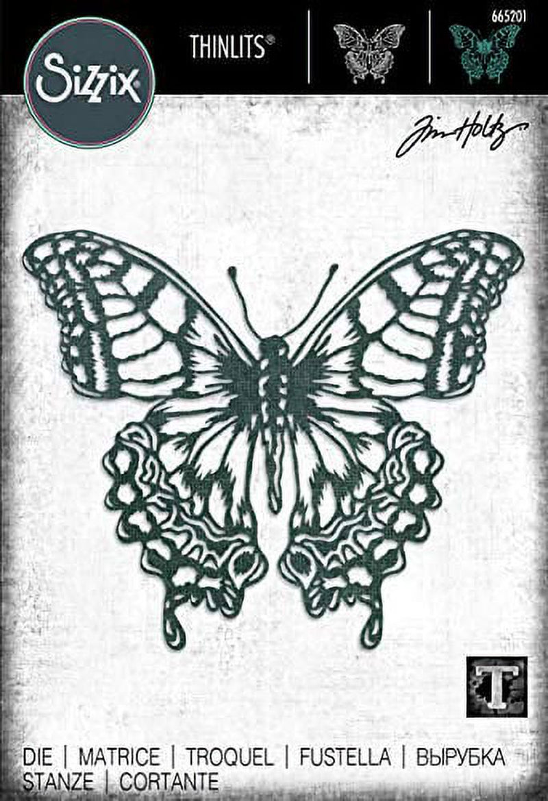 Dies Tim Holtz Thinlits Perspective Butterfly