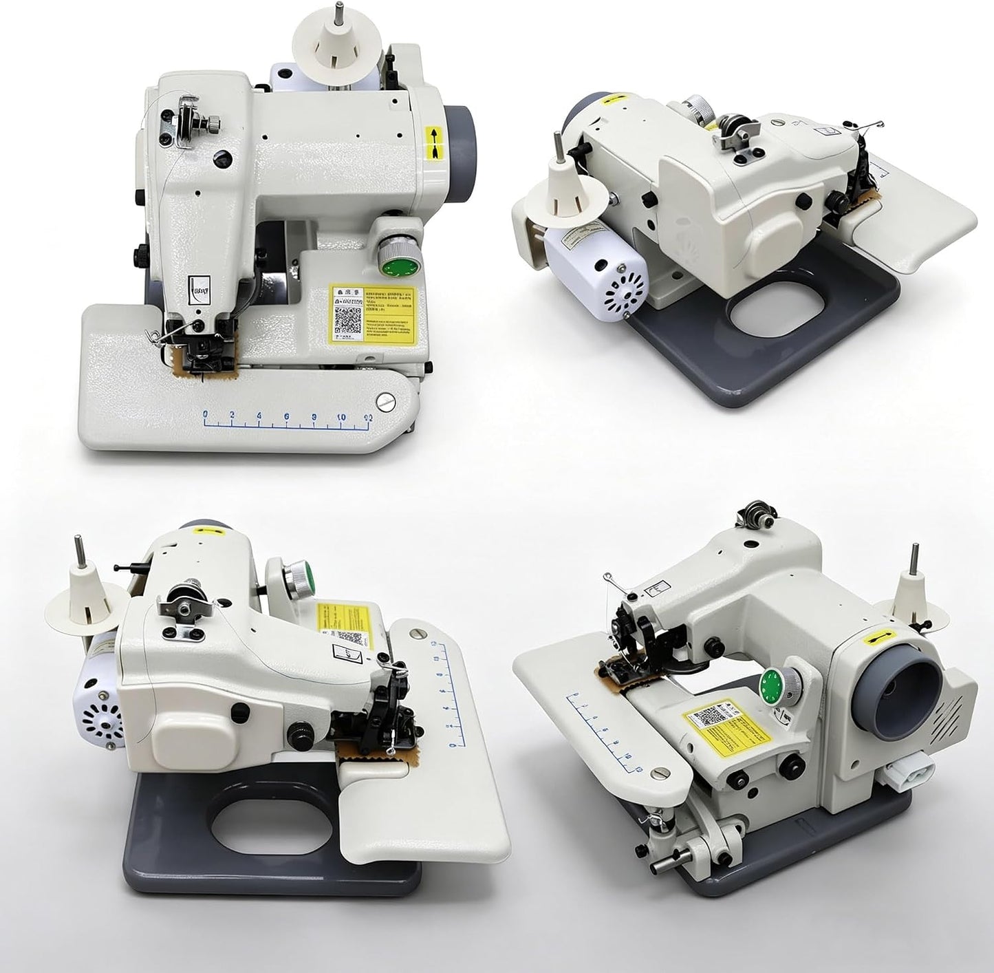 110V Portable Blindstitch Sewing Machine - 1200 SPM High - Speed, Create Invisible Seams & Blind Hem Chain Stitches Effortlessly, Perfect for Professional & Home Use