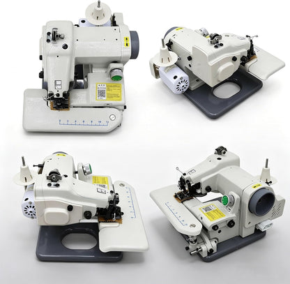 110V Portable Blindstitch Sewing Machine - 1200 SPM High - Speed, Create Invisible Seams & Blind Hem Chain Stitches Effortlessly, Perfect for Professional & Home Use