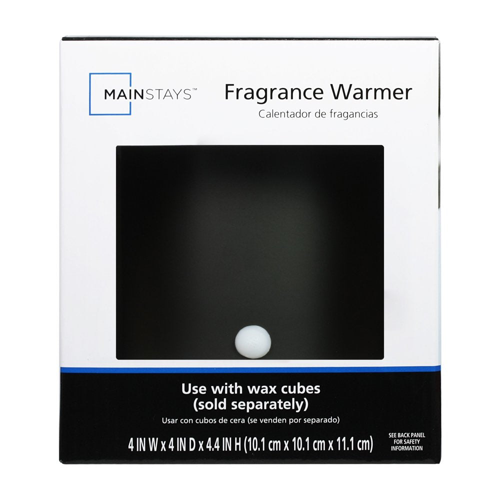 Electric Matte Black Ceramic Wax Warmer, Single Pack