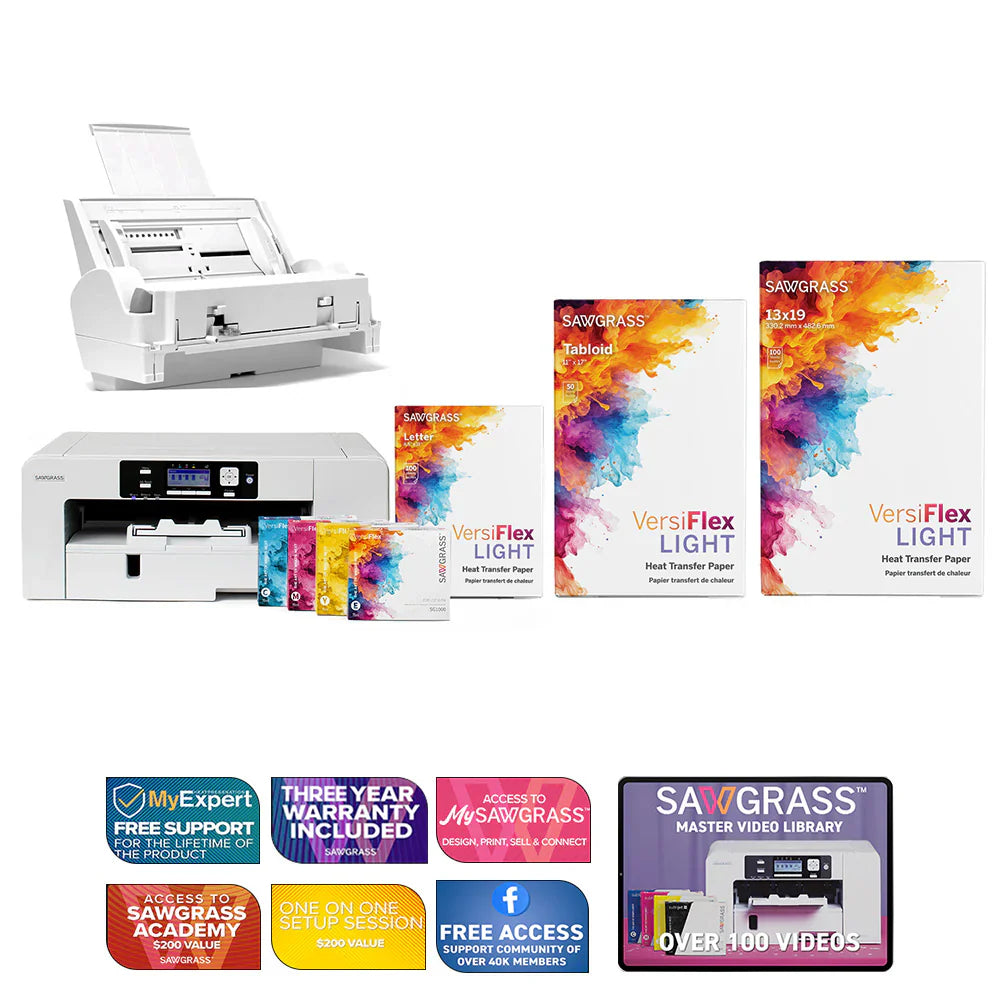 Virtuoso SG1000 Versiflex Hybrid Decorating System - Extended Bundle with Bypass Tray