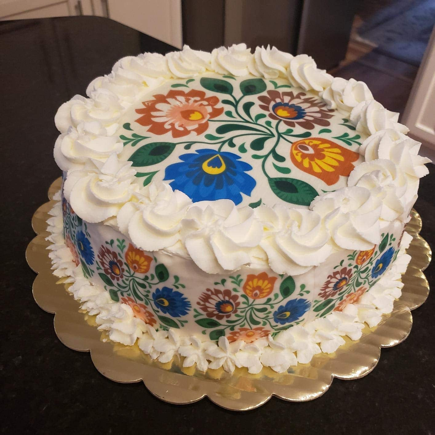 Frosting Sheets 8.5” X 11”, Icing Sheets for Cake Toppers, Cookies & Decor, A4 Very White Edible Paper, Cake Edible Paper for Birthdays, Parties, Edible Sugar Sheets (48 Count)