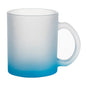 HPN Sublicraft 11 Oz. Color Gradient Sublimation Glass Mug - 12 per Case