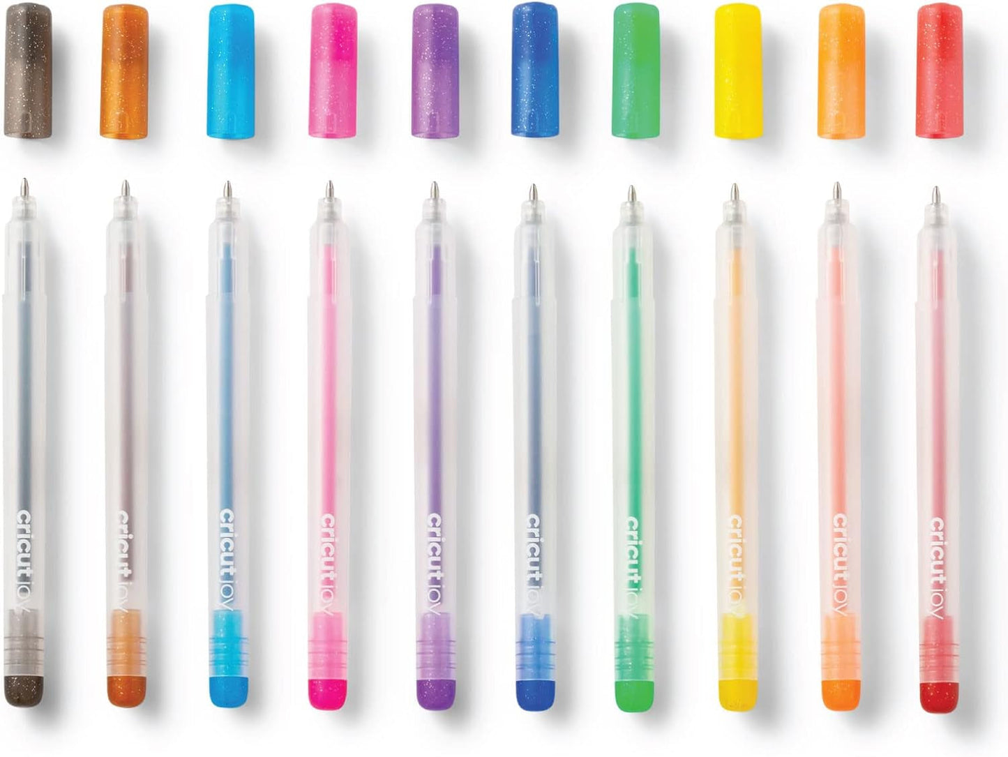 Cricut Joy Glitter Gel Pens 0.8 Mm, Rainbow (10 Ct)