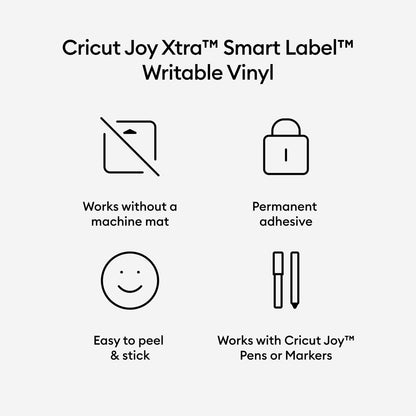 Joy Xtra Smart Permanent Writable White Vinyl Bundle