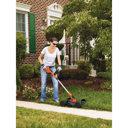 20V MAX Cordless 12" Lithium-Ion 3-In-1 Trimmer/Edger and Mower + 2 Batteries