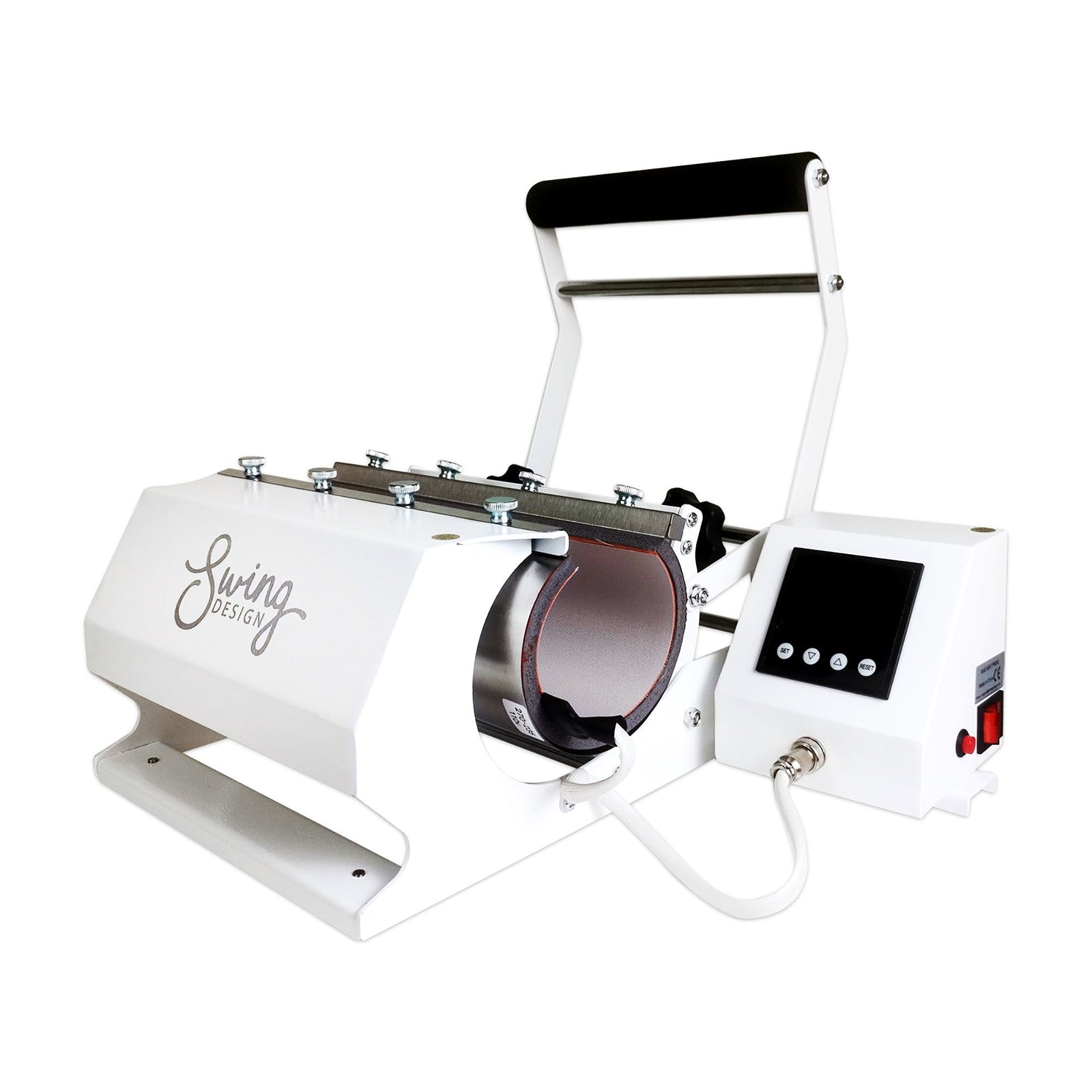 Swing Design 7-In-1 Tumbler Press 20Oz/30Oz Bundle - White