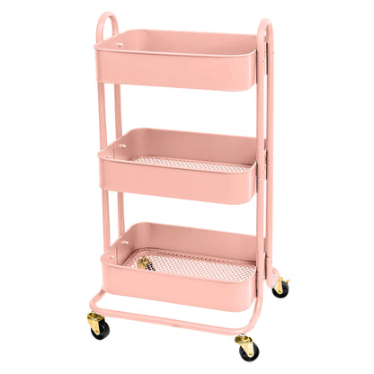 We R a La Memory Keepers Storage Cart with Handles-Pink