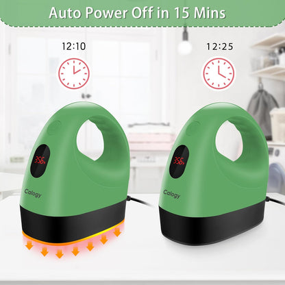 Calogy Mini Heat Press, Heat Transfer Machine, Constant Temp Control, Insulated Safety Base, Fits for Crafts, T-Shirt, Hat, Cap, Pillows (Pomelo Green)