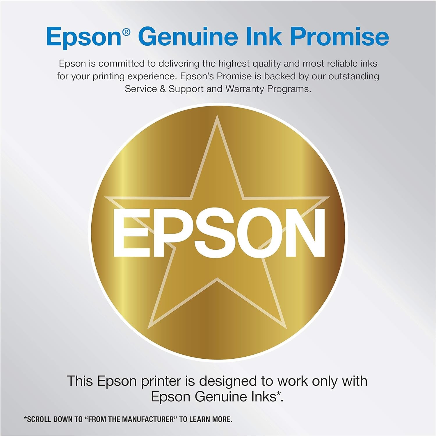 Epson Ecotank ET-M1170 Wireless Monochrome Supertank Printer with Ethernet plus 2 Years of Unlimited Ink*,White