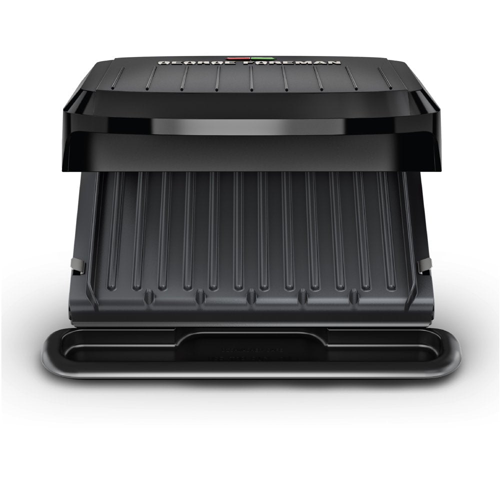 4-Serving Removable Plate Grill and Panini, Black, GRP1065B