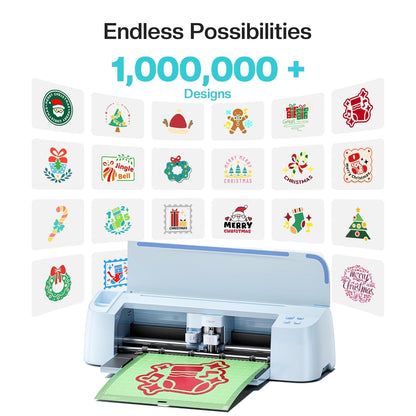 S31 Vinyl Cutter Machine - Essential Starter Bundle | Smart Cutting Machine for DIY Vinyl, HTV, Cardstock, Paper Crafts and Home Decor