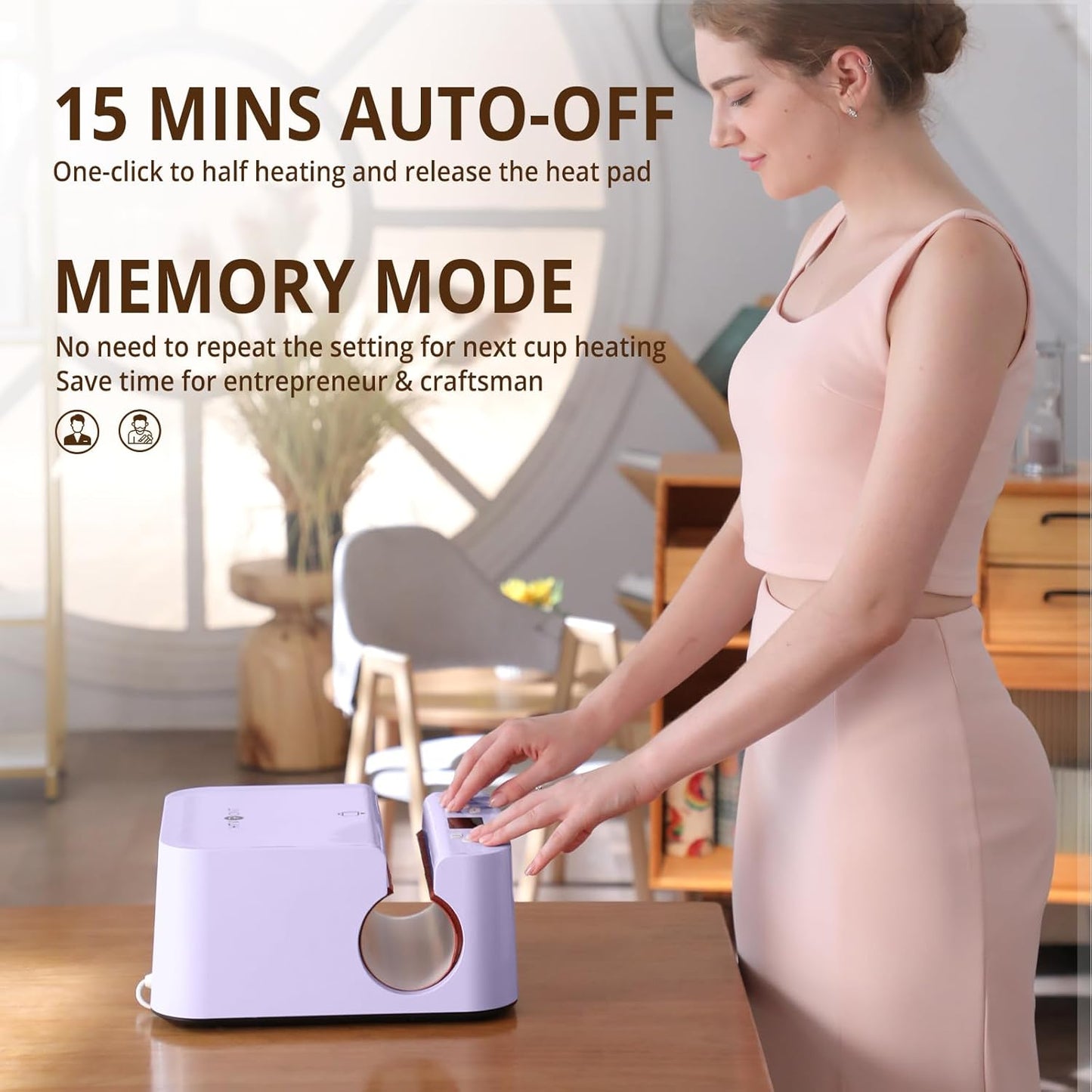 Phone Case Heat Press Bundle - Phone Case Sublimation Machine Compatible with Iphone +  Auto Tumbler Heat Press Machine