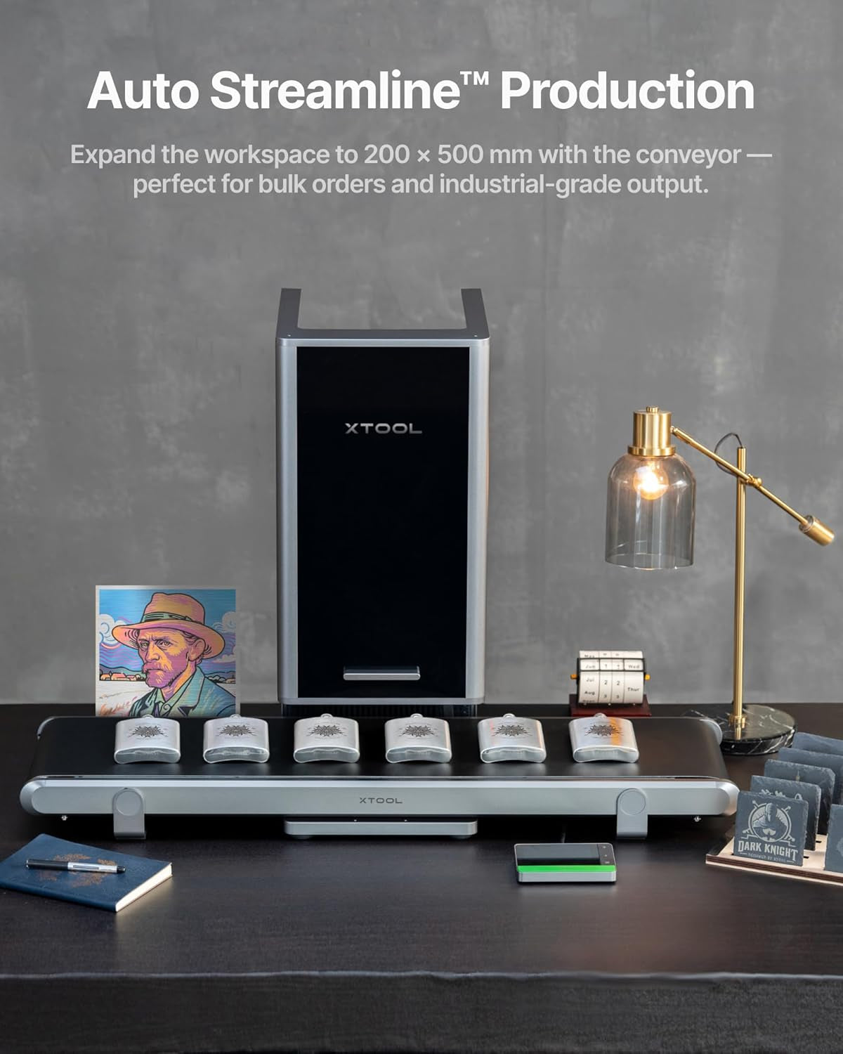 F2 Ultra Single 60W MOPA Fiber Laser Engraver, 100+ Color Metal Engraving, Dual 48MP Cameras, Auto Streamline, 15,000Mm/S Ultra-Fast, AI Powered 3D Laser Engraving Machine